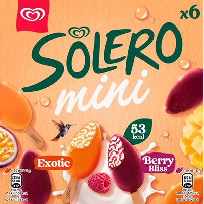 Algida Solero Mini Multipack mraž. 6 x 50 ml