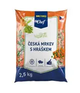 METRO Chef Česká mrkev s hráškem mraž. 2,5 kg