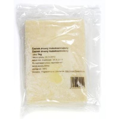 Frigoexim Česnek drcený blok mraž. 1 kg
