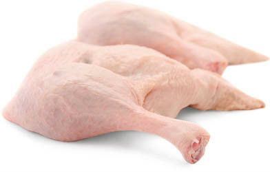 Kachní čtvrtky 350 - 450 g individuálně rychle zmraz. (IQF) mraž. 6 kg