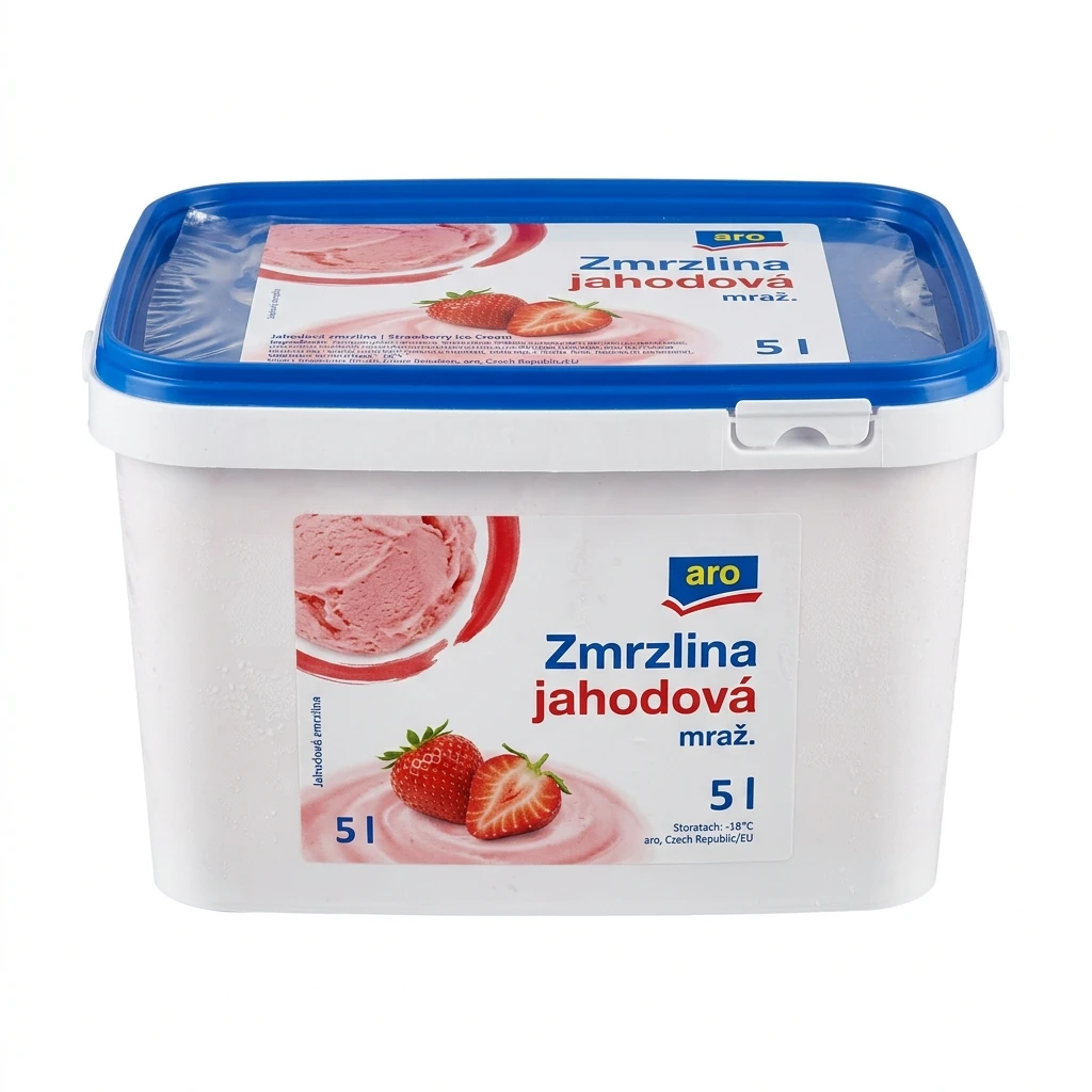 aro Zmrzlina jahodová mraž. 5 l