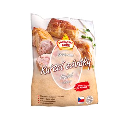 Závitky kuřecí plněné volně ložené mraž. 6 kg