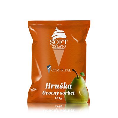 COMPRITAL Sorbet příchuť hruška 1,6 kg