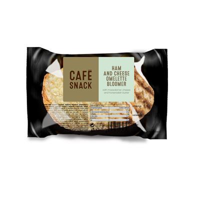CAFE SNACK Bloomer Classic Vaječná omeleta šunka mraž. 6 x 205 g