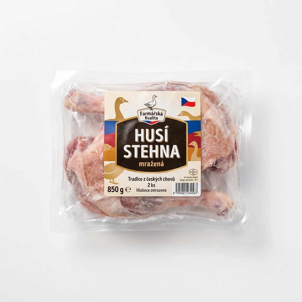 Husí stehna mraž. 850 g