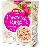 Emco Kaše ovesná s malinami 5 x 55 g