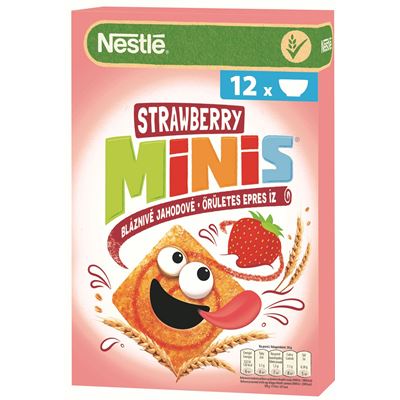 Nestlé Cini Minis Strawberry/jahoda cereálie 375 g