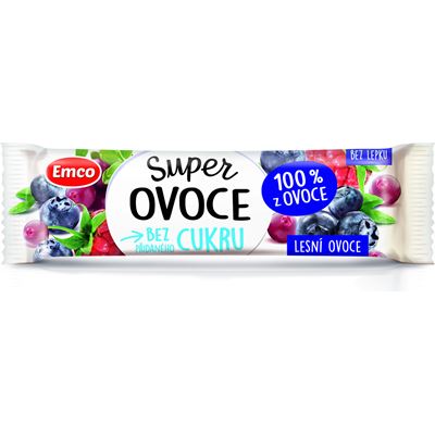 Emco Tyčinka Super ovocná 100 % lesní ovoce 30 x 30 g