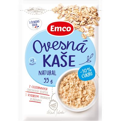 Emco Ovesná kaše natural 55 g