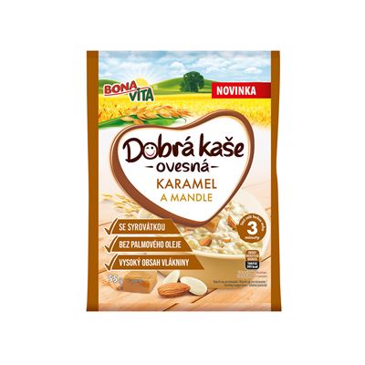 BONAVITA Dobrá kaše mandle 55 g
