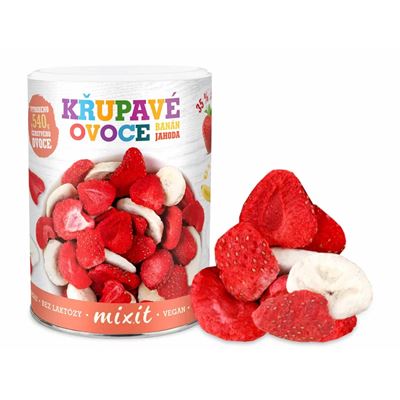 Mixit Křupavé ovoce banán jahdoa 80 g