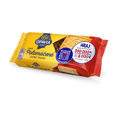 OPAVIA Zlaté polomáčené sušenky 36 x 100 g