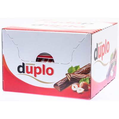 Duplo Oplatka s polevou z mléčné čokolády a náplní 40 x 18,2 g