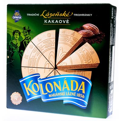 OPAVIA Kolonáda Lázeňské oplatky trojhránky 200 g