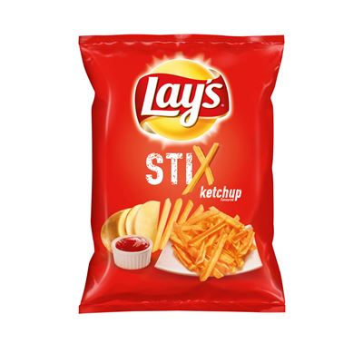 Lay's Stix Ketchup chipsy 26 x 130 g