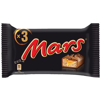 Mars tyčinka 3pack 135 g