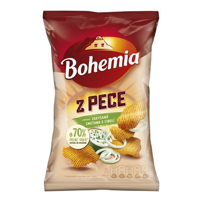 Bohemia z pece zakysaný smetana a cibulka 100 g