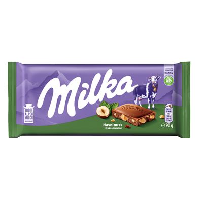 Milka oříšková 90 g