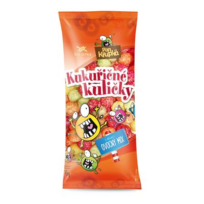 Kuličky kukuřičné ovocné 1 ks