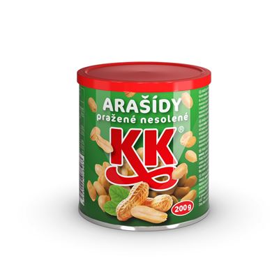 KK Arašídy pražené nesolené 200 g