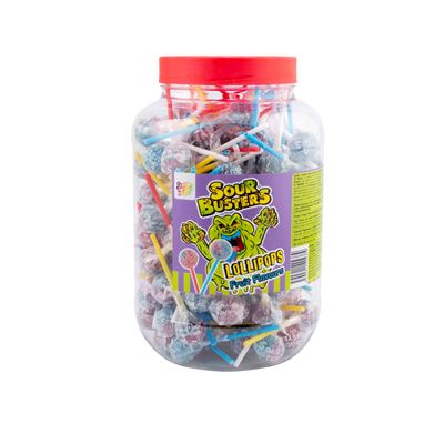 VIDAL Sour Buster lízátka kyselá 150 x 8,5 g