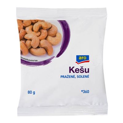 aro Pistácie pražené solené 12 x 80 g