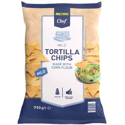 METRO Chef Tortilla Chips Mild 750 g