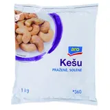 aro Kešu pražené solené 1 kg