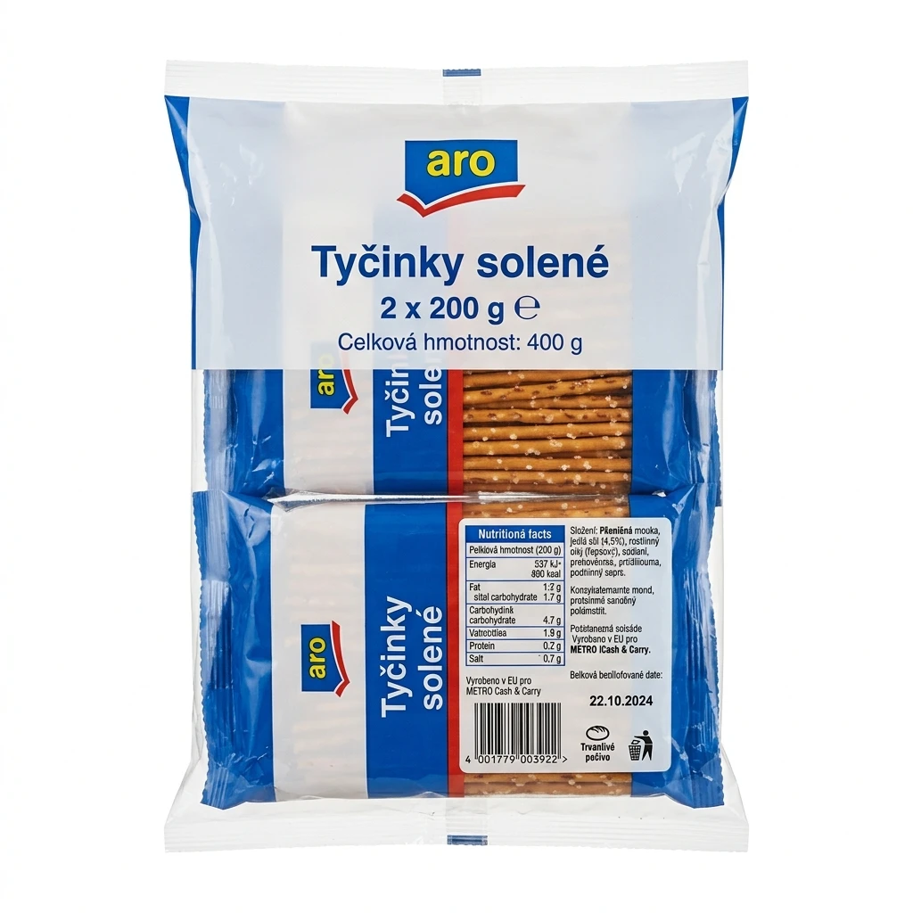 aro Tyčinky solené 2 x 200 g