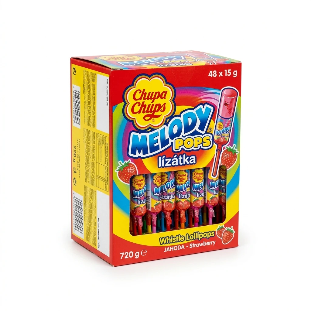 Chupa Chups Melody Pops lízátka 48 x 15 g