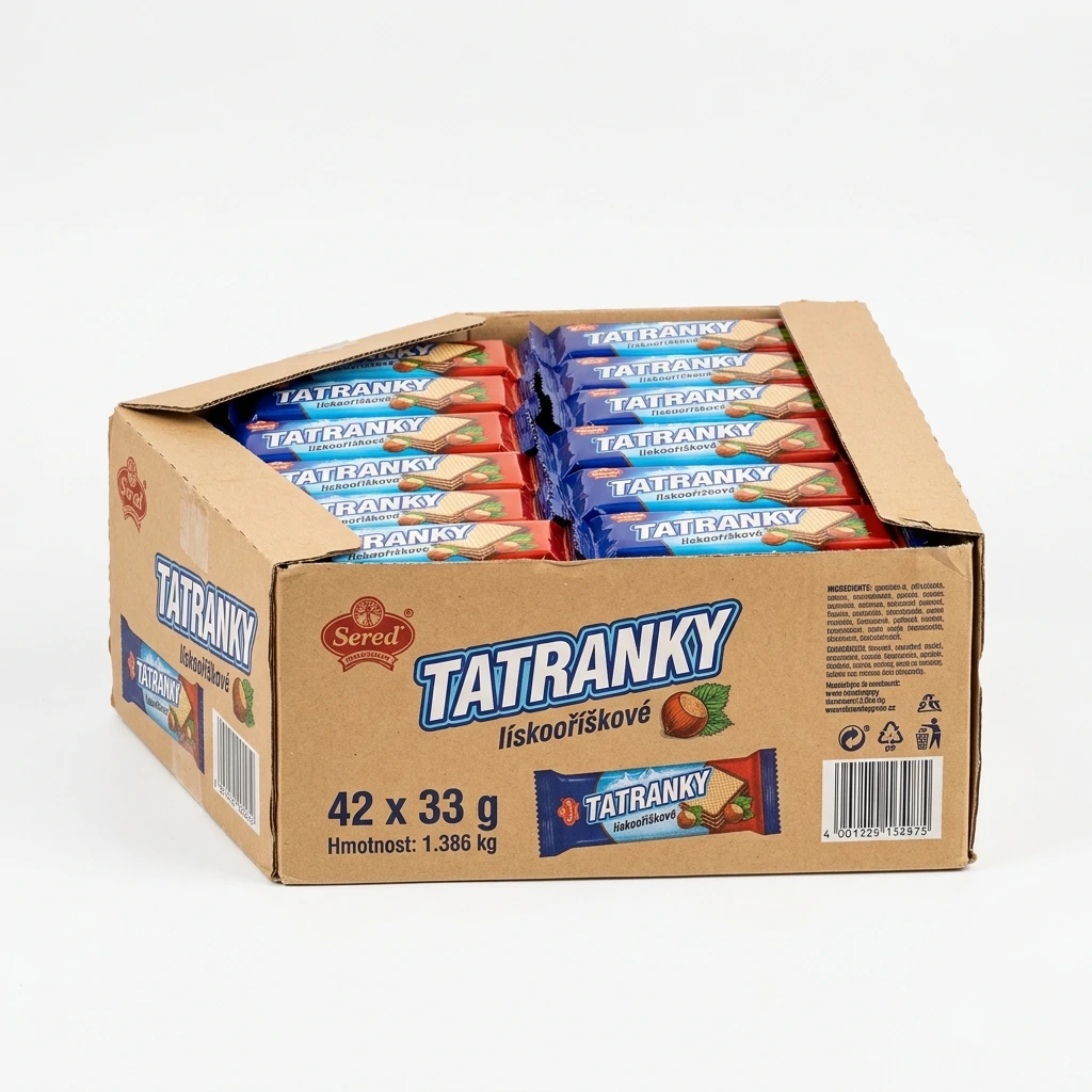 Sereď Tatranky lískooříškové 42 x 33 g