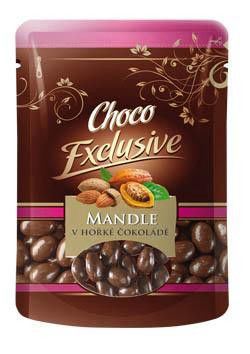 POEX Mandle v hořké čokoládě 700 g
