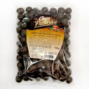 POEX Ořechy lískové v hořké čokoládě 700 g