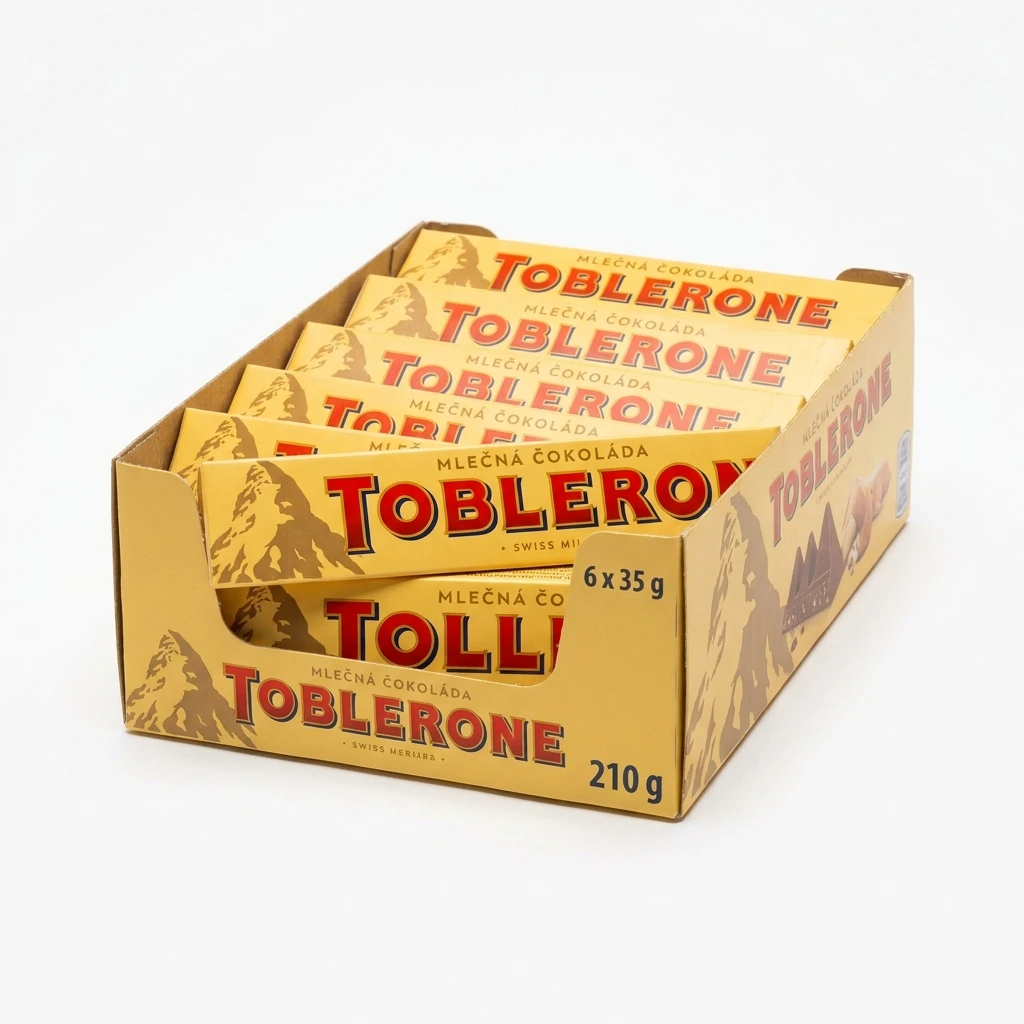 Toblerone čokoláda mléčná 6 x 35 g