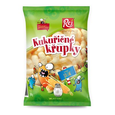 Kukuřičné křupky solené 100 g