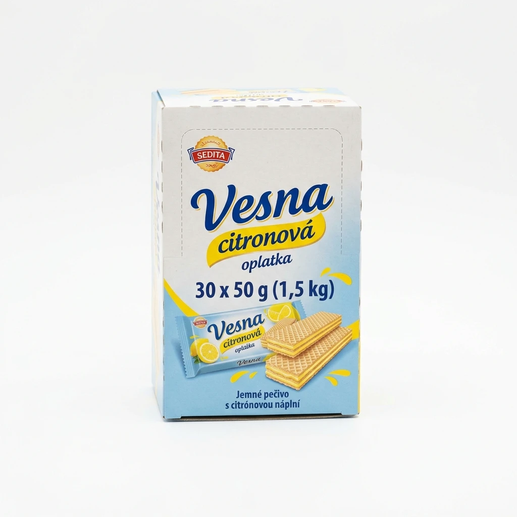 SEDITA Vesna citronová oplatka 30 x 50 g