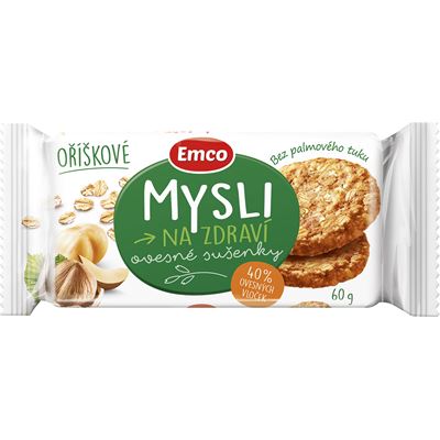 Emco Sušenky oříškové 24 x 60 g