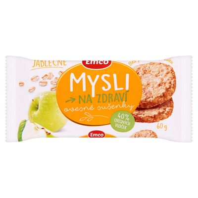 Emco Sušenky jablečné 24 x 60 g