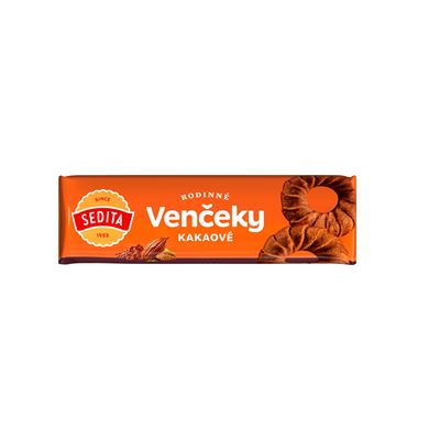 SEDITA Rodinné Věnečky kakaové 18 x 100/120 g