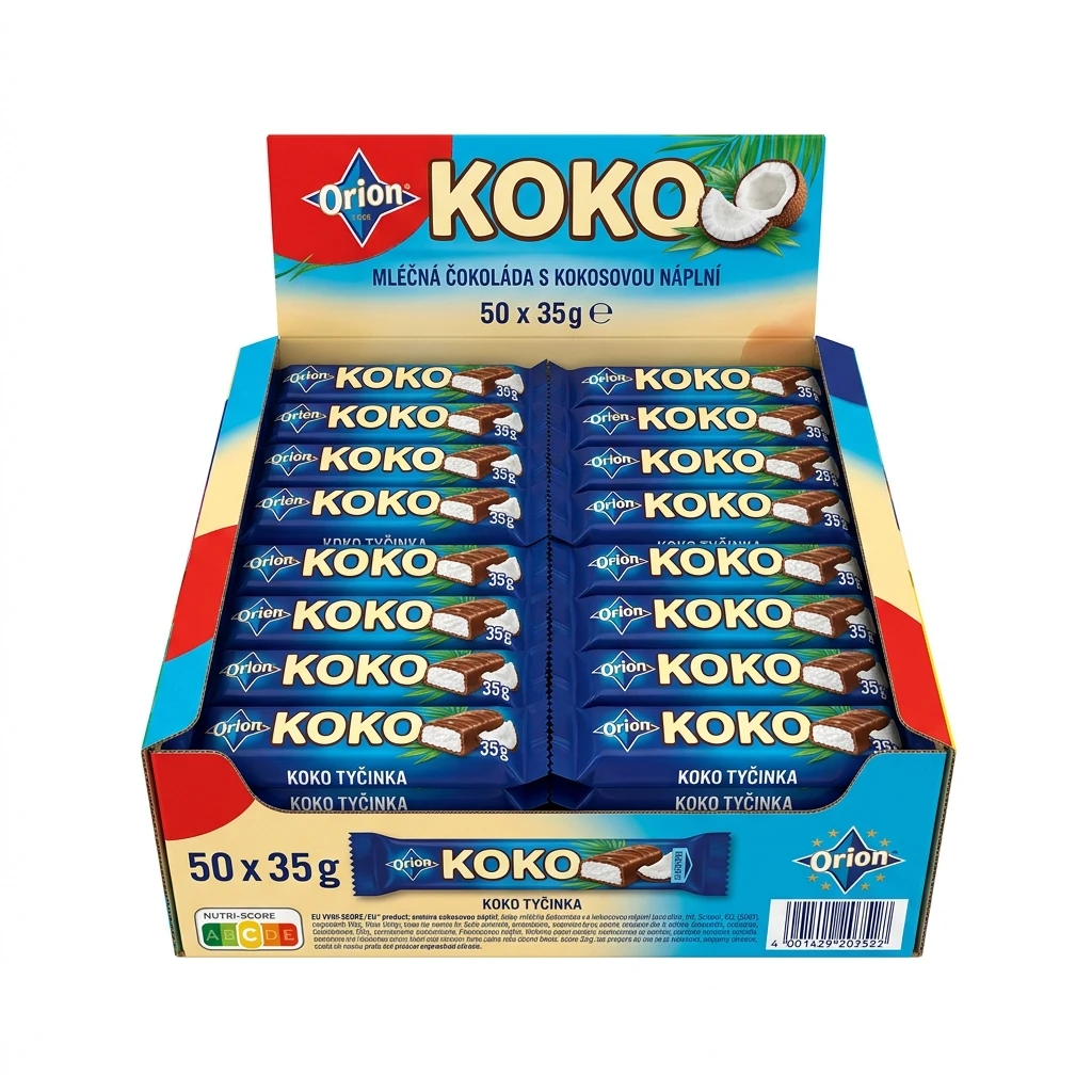 Orion Koko tyčinka 50 x 35 g