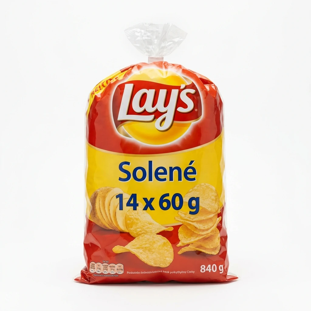 Lay's Solené chipsy 14 x 60 g