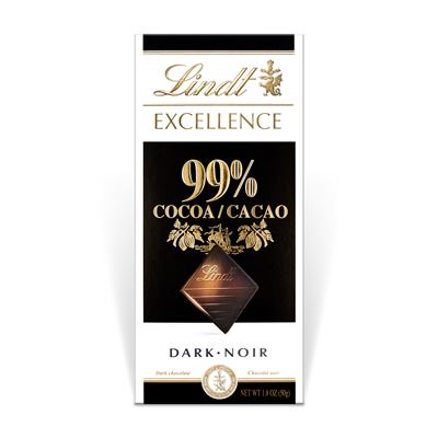 Lindt Excellence Čokoláda hořká 99% 50 g