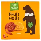 lotus BEAR Fruit Rolls ovocné rolované plátky mango 5 x 20 g