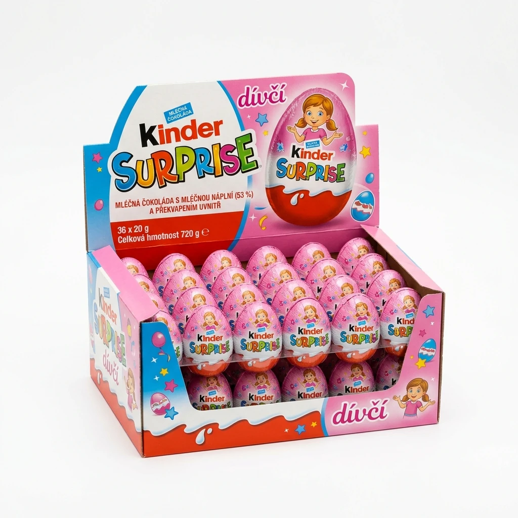kinder Surprise dívčí 36 x 20 g