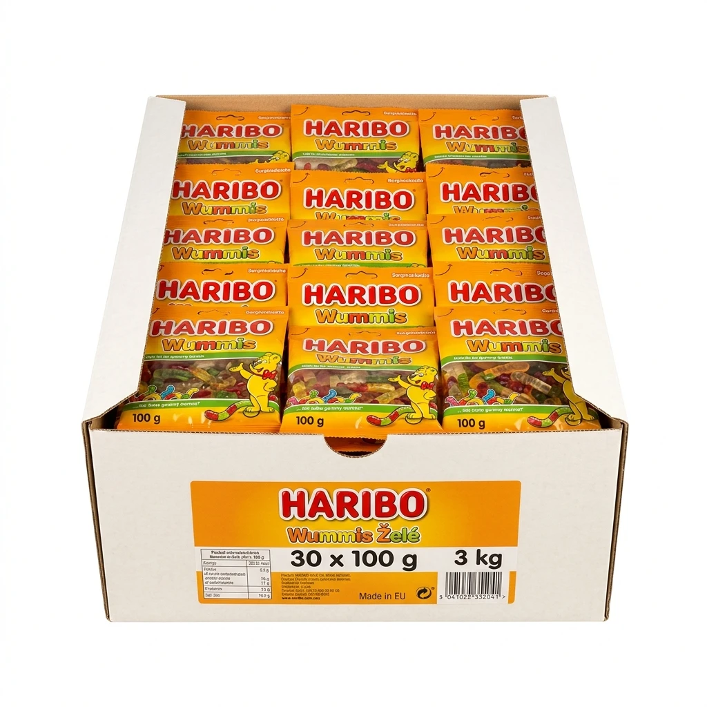 HARIBO Wummis Želé 30 x 100 g
