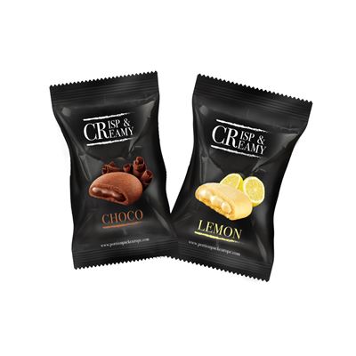 Crisp&Creamy Sušenky citron a čokoláda 200 x 5 g