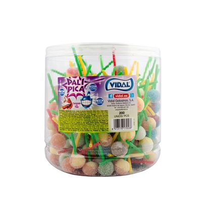 Vidal Palipica Lízátka kyselá 200 x 7,5 g