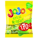 JOJO Kyselé rybičky Želé s ovocnými příchutěmi 170 g