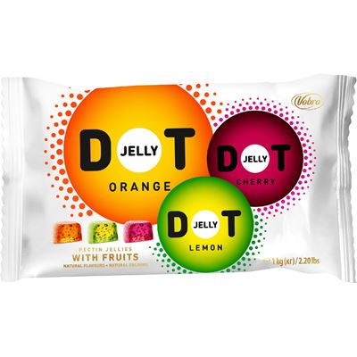 VOBRO Jelly Fruits Želé ovocné 1 kg