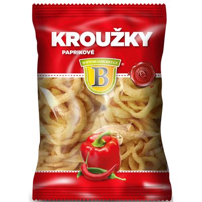 Kroužky paprikové 50 g